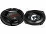 JVC 4-Weg-Lautsprecher CS-DR6940, Tiefe: 7.9 cm, Lautsprecher