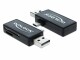 DeLOCK - Micro USB OTG Card Reader + USB A male