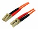 STARTECH .com 5m Fiber Optic Cable - Multimode Duplex 50/125