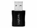 LogiLink USB 2.0 Audioadapter mit 3,5 mm TRRS Kupplung