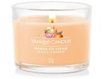 Yankee Candle Duftkerze Mango Ice Cream 37 g, Natürlich Leben