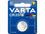 Varta Knopfzelle CR2016 1 Stück, Batterietyp: Knopfzelle