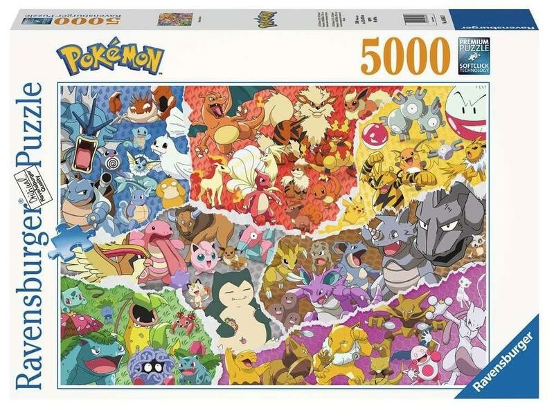 Puzzle 5000 el. Pokemon Allstars (Ravensburger)