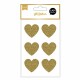 NEUTRAL   Sticker, Herz gold, - 4087.52   4 Bl., Set II