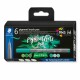 STAEDTLER Fasermaler mit Pinselspitze - 371 C6-3  pigment pen 376        6er Set