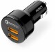 AUKEY     Expedition CarCharger36W bl. - CCT8      2-Port,USB-type A, PD, QC3