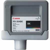 Canon Tintenpatrone schwarz PFI306BK iPF 8300 330ml, Kein