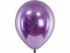 Partydeco Luftballon Uni Glossy 10 Stück, Lila, Ø 30