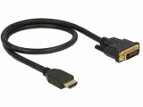 DeLock Kabel HDMI ? DVI, 0.5 m, bidirektional, Kabeltyp