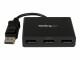 StarTech.com - DisplayPort to DP Multi Monitor Splitter - 3-Port MST Hub