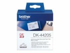 Brother Etiketten DK Tape DK-44205 schwarz/weiss