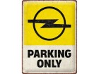 Nostalgic Art Schild Opel Parking only 30 x 40 cm