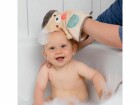 fehn Baby-Waschhandschuh Bär Bruno, Material: Frottee, Velour