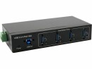 EXSYS EX-11224HMVS 4 Port Hub USB 3.2 Gen1