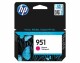 Hewlett-Packard HP Tinte Nr. 951 (CN051AE) Magenta, Druckleistung Seiten: 700