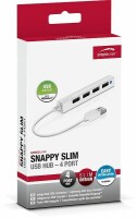 Speedlink SNAPPY USB Slim Hub 2.0 SL140000W 4-port, passive