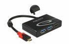 DeLock Dockingstation USB 3.1 Typ-C Gen1 - 2x Typ-A