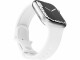 Vonmählen Classic Band Apple Watch 42/44/45/49 White, Farbe: Weiss