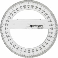 WESTCOTT  Kreis-Winkelmesser 10cm E10135 00, Kein Rückgaberecht