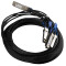 Bild 3 MikroTik Twinaxial Breakout Kabel XQ+BC0003-XS+ QSFP28/4x SFP28 3 m