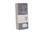 Jabadabado Geschenkset Decke Buddy Elefant Grau, Material: Polyester