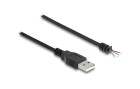 DeLock USB-Kabel ohne Stecker USB A - Offen 2