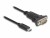 Bild 0 DeLock Serial-Adapter USB-C ? RS-232 D-Sub 9 Pin mit