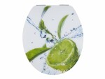 diaqua® Toilettensitz Lyon Lime Absenkautomatik, Grün/Weiss