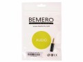 Bemero Stecker BC3001BK-M 3.5 mm Stereo Klinkenstecker schwarz