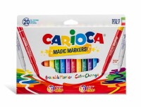 CARIOCA Fasermaler Magic Markers 41369 20 Stück, Kein
