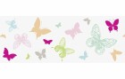 Heyda Fensterbild Butterflies 1 Stück, Rosa/Mint/Pink/Grün
