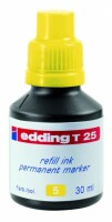 EDDING Tinte 30ml T-25-5 gelb, Kein Rückgaberecht, Aktueller