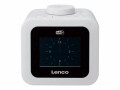 Lenco Radiowecker CR-620 DAB+, weiss LCD Display, Alarm, AUX