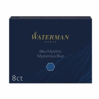 WATERMANN WATERMAN Tintenpatronen S0110910 blau/schwarz 8 Stück