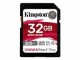 Kingston 32GB Canvas React Plus SDHC, KINGSTON 32GB Canvas