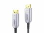 FiberX Kabel AOC DisplayPort - DisplayPort, 10 m, 8K/85Hz