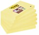 POST-IT   Notes Super Sticky    76x127mm - 6556SSCY  gelb                6x90 Blatt