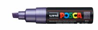 UNI-BALL  Posca Marker 8mm PC8KMET.VIOL MET Metal.violet,Keilsp, Kein