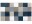 Bild 0 Kleine Wolke Badteppich Caro 70 x 120 cm, Marineblau/Blau/Grau/Weiss