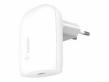 BELKIN 30W USB-C PD PPS WALL CHARGER WHITE NMS IN ACCS
