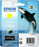 Epson Tintenpatrone yellow T760440 SureColor P 600 25,9ml, Kein