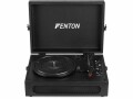 Fenton Plattenspieler mit Bluetooth RP118B Schwarz, Detailfarbe