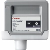 Canon Tintenpatrone schwarz PFI303BK iPF 820 330ml, Kein