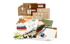 Creativ Company Mini-Haus Garten, Detailfarbe: Mehrfarbig, Material: Holz