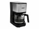 Princess Filterkaffeemaschine Compact 12 Schwarz/Silber