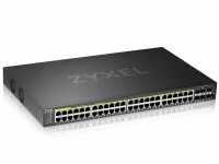 ZyXEL PoE+ Switch GS2220-50HP 50 Port, SFP Anschlüsse: 6