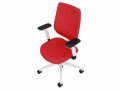 Dauphin Bürostuhl Speed-O mit Polsterrücken, Rot, Produkttyp