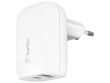 BELKIN BOOST CHARGE - Adaptateur secteur - 37 Watt