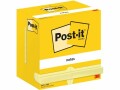 Post-it Notizzettel 127 x 76 mm, Gelb, liniert, 12