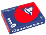 Clairefontaine Kopierpapier Trophée A4, 80 g/m², Korallenrot, 500 Blatt